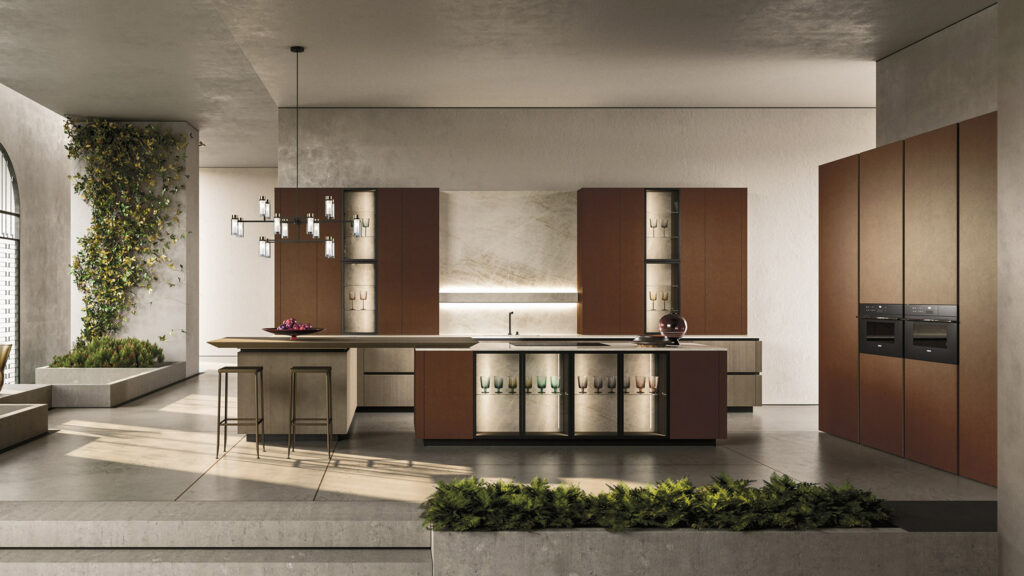cuisine haut de gamme ouverte rialto